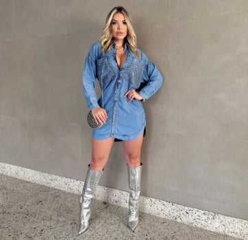 CHEMISE PEDRARIA LIOCEL AZUL SKY
