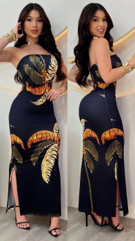 VESTIDO LONGO MOANA