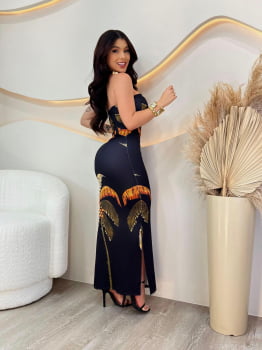 VESTIDO LONGO MOANA