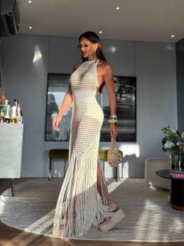 VESTIDO SAIDA DE PRAIA CANCUM